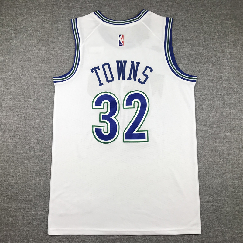 Men Minnesota Timberwolves #32 Towns White 2024 Nike NBA Jersey->minnesota timberwolves->NBA Jersey